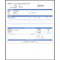 PDF of the Invoice after Generation