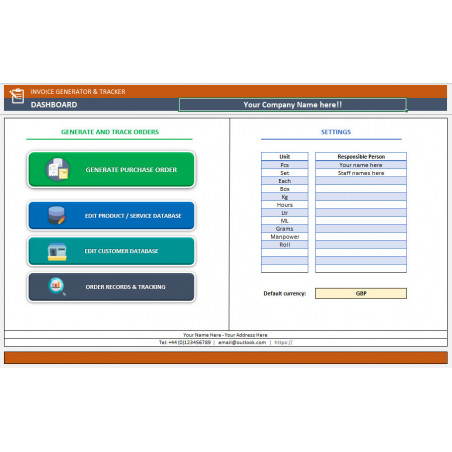 Invoice Dashboard