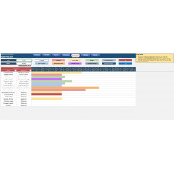 Your calendar, see what's happening over the years up to 2034