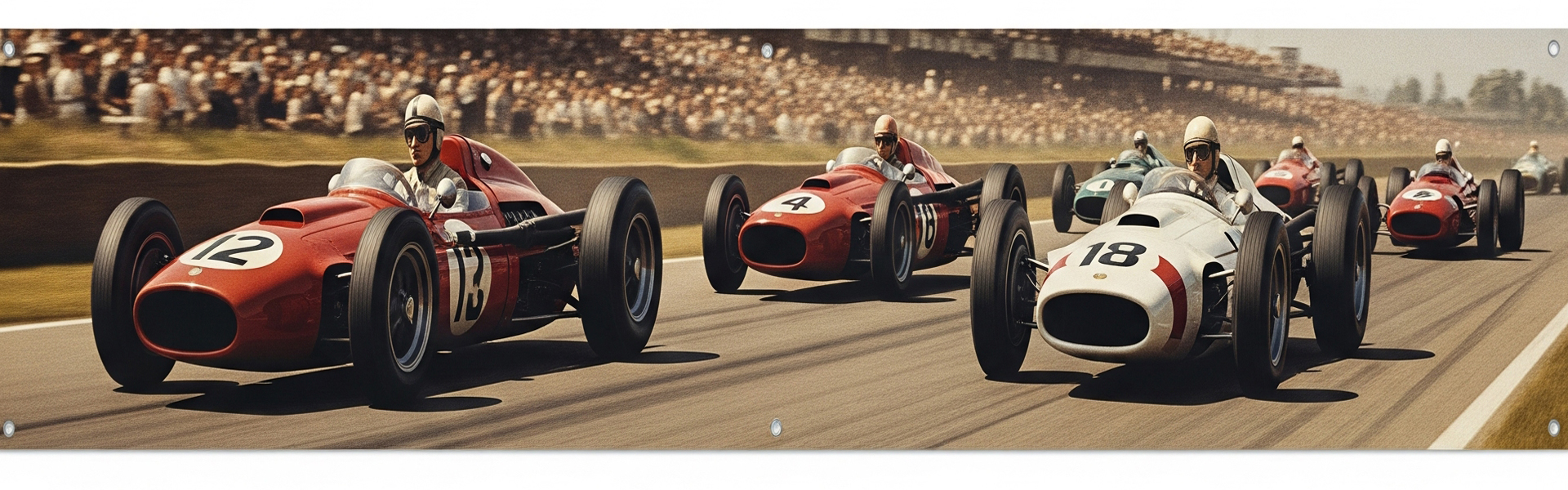 Vintage Formula 1 Car from the 1950s